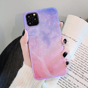 NEW iPhone 12/11/Pro/Max/XR Glossy Sky case